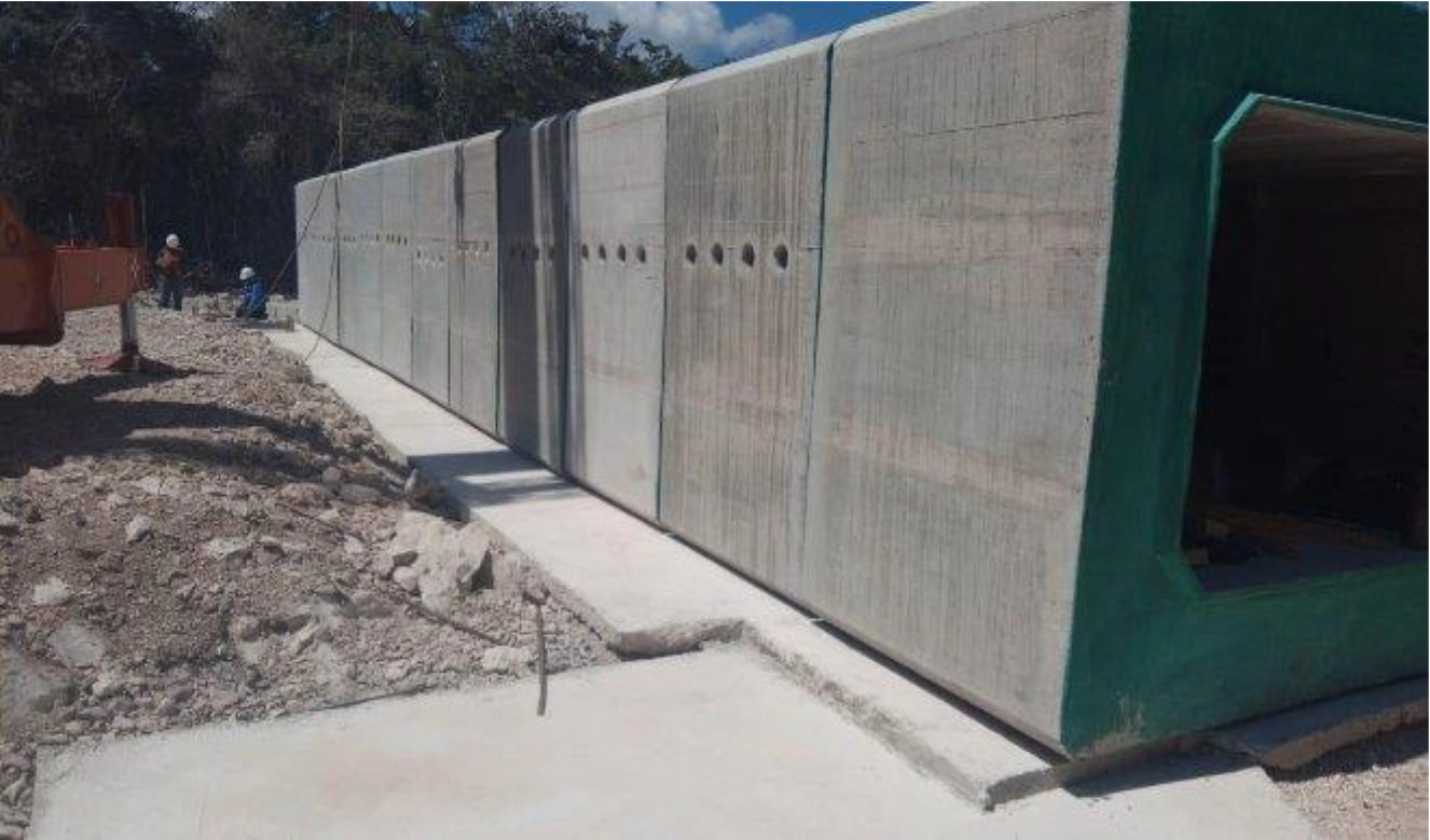 Obras de drenaje transversal — Tren Interoceánico Tapachula